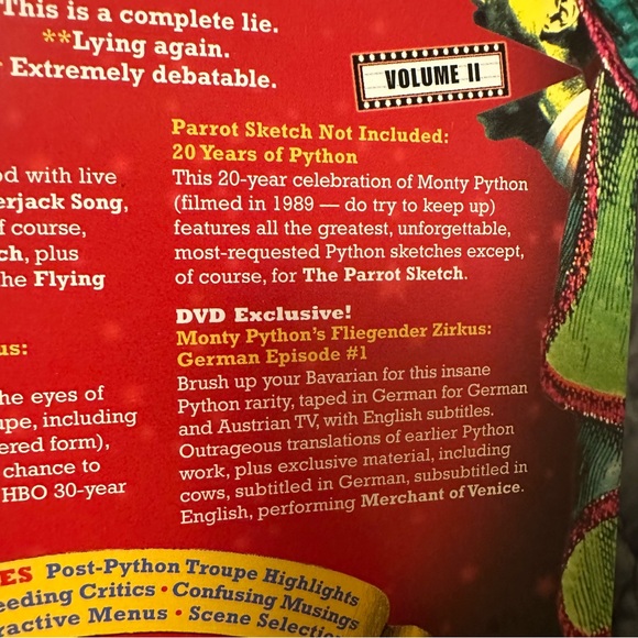 Monty Python Live 2 DVD Set - Picture 8 of 8